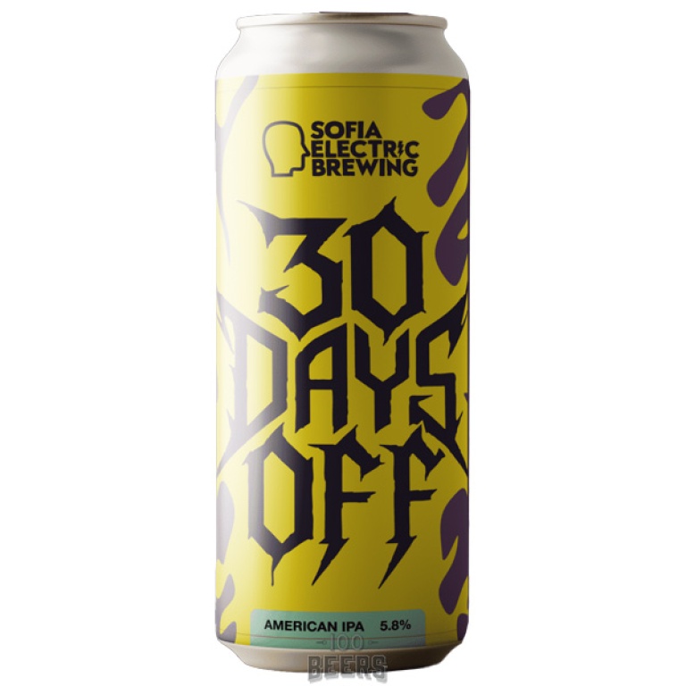 Sofia Electric Brewing 30 Days Off