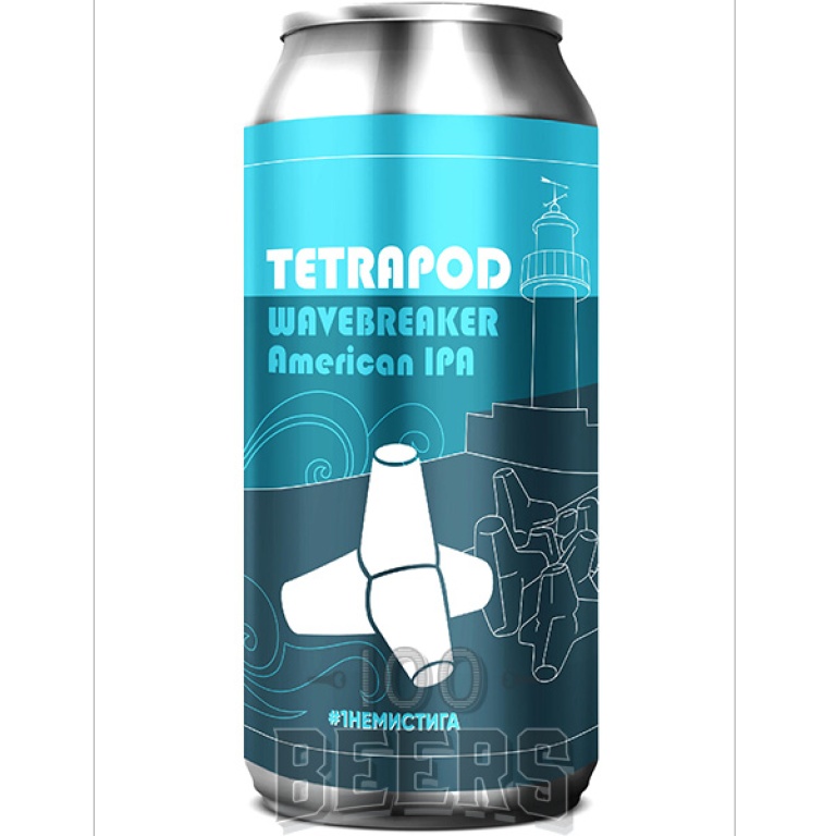 Tetrapod wavebreaker