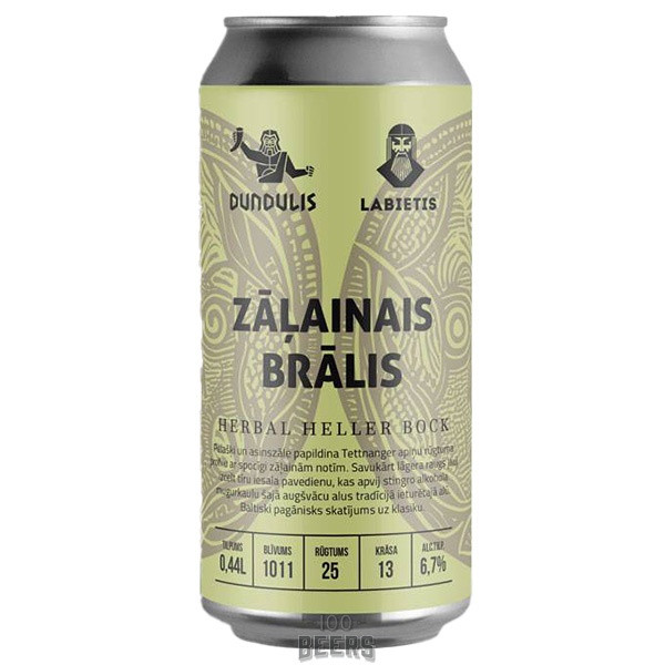 labietis zalainais bralis